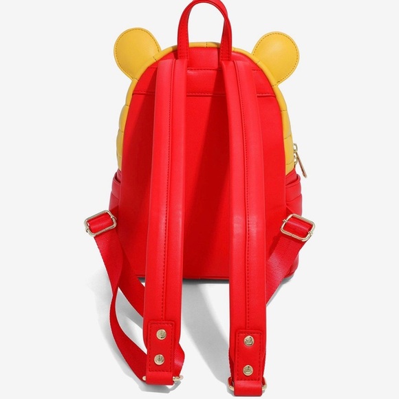Loungefly Disney Winnie the Pooh Puffer Pooh Bear Figural Mini Backpack - Picture 3 of 7